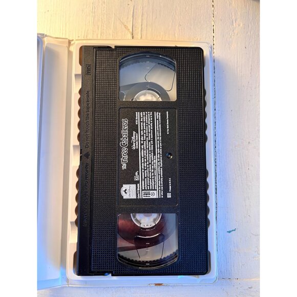 Walt Disney Masterpiece VHS The Three Caballeros Classic Vintage Animated Movie - Picture 2 of 2